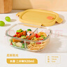 希乐扣 冰箱保鲜盒 野餐盒饭盒微波炉便当盒水果盒饭菜储物盒两分隔920 实拍图