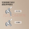 九牧（JOMOO）黄铜水龙头入墙式单冷洗衣机快开自来水拖把池龙头7212-234/1C-1 实拍图