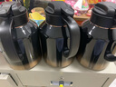京东京造 茶壶 煮茶具泡茶闷茶壶围炉【长短双茶仓】 316不锈钢 黑金2L 实拍图