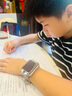 小天才电话手表Z6PRO少年版黑白色官方旗舰正品Z6s初高中生专用无游戏z6pro 3-6-12岁儿童手表防水定位 Z6Pro少年版 陨石灰 实拍图