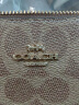 蔻驰（COACH）【官方授权店】coach女包Nolita腋下包斜挎麻将包送女友节日礼物 CW426IMQRX卡其色配黑色 实拍图
