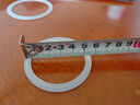 保温杯水杯密封圈杯子橡胶胶圈皮封圈盖硅胶垫圈杯盖配件食品硅胶 外径60x内径45x厚度 无规格 实拍图