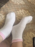 回力袜子女夏季短筒袜7A级抗菌防臭袜透气船袜棉袜运动袜女士短袜6双 实拍图