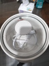 美的（Midea）煲汤电炖锅3-4人用 电砂锅煲汤锅炖汤盅电炖锅直炖紫砂陶瓷炖锅电炖锅2-3人慢炖煮粥煲粥锅电汤煲 3L 【3L=10碗】白瓷内胆 DG30E201 实拍图