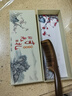 艾杰普天然绿檀木梳子长发按摩静电防静电圣诞节礼物檀香木送男女按摩梳 实拍图