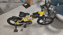凤凰（Phoenix）儿童自行车男女宝宝脚踏车3-8-12岁儿童山地车14-18-22寸小孩单车 极氪一体轮+ 活力黄+ 悍马辅助轮 18寸适合身高（120-150cm） 实拍图