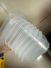 【冰箱神器】保鲜盒食品级冷冻收纳盒微波炉饭盒学生便当盒餐盒 可冷冻收纳盒 6个装 350ml 实拍图