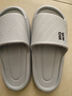 【山姆同款】3cm加厚防滑拖鞋eva情侣防臭浴室拖凉拖鞋男女柔软 灰色-居家拖鞋 40 【建议拍大1-2码】 实拍图