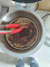 乐扣乐扣（LOCK&LOCK）不锈钢硅胶食品食物夹子烧烤烤肉煎牛排夹子 红色 实拍图