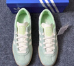 adidas「T头鞋」STADT经典时尚薄底运动板鞋男女阿迪达斯三叶草   绿色/乳白色/树脂黄(女生买小半码)   36 实拍图