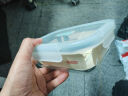 京东京造保鲜盒 冰箱收纳盒食品级密封套装面条杂粮餐盒 2L 2只装 实拍图