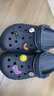 卡骆驰crocs洞洞鞋贝雅男鞋女鞋轻便耐磨一脚蹬拖鞋休闲鞋|10126 深蓝-410 40 (250mm) 实拍图