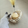 HELLOJOY猫玩具猫咪自嗨解闷神器转盘逗猫棒猫猫冻干漏食球小猫用品不倒翁 实拍图