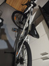 京东京造 XC350山地自行车铝合金禧玛诺21速油压碟刹成年人学生17寸时空银 实拍图