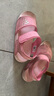 阿迪达斯（adidas）儿童凉鞋夏季男女大小童沙滩鞋  IH3634粉/白  实拍图