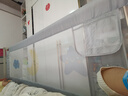 M-CASTLE床围栏婴儿童床上挡板宝宝床边防摔床护栏三面拼接防夹防掉床围挡 银河灰 单面装 2.0米 实拍图