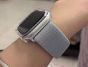 Apple/苹果 Watch Series 10 智能手表GPS款46毫米银色铝金属表壳青云色回环式运动表带MX243CH/B 实拍图
