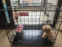 宠乐乖（CHONGLEGUAI）狗宠猫宠狗笼子中小型犬幼犬加粗加密折叠便携猫免子笼具600JC 实拍图