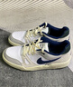 耐克（NIKE）官方FULL FORCE男子运动鞋板鞋低帮复古经典舒适简约FZ3595 100白色/深藏青/浅铁矿石灰 42.5 晒单实拍图