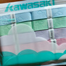 川崎（KAWASAKI）羽毛球手胶软弹粘性减震防滑吸汗带轻云奶胶混色（10条装） 实拍图