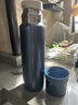 膳魔师（THERMOS）500ml保温商务办公带杯盖水杯男女士简约保冷杯FEI-501MSB宝蓝色 实拍图