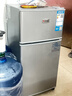 志高（CHIGO）小冰箱迷你小型家用冷藏冷冻两用宿舍出租房用双门办公室电冰箱节能省电 【一级能效】58L银色【三天约一度电】 实拍图