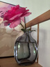 木丁丁不规则玻璃艺术花瓶三件套复古简约风鲜花插花花器高级感生日礼物 实拍图
