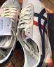 Onitsuka Tiger鬼塚虎男鞋 慢跑鞋透气轻便男女款运动休闲鞋RUNSPARK 白色/藏青色(1183B480-107) 41.5 实拍图