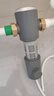 京东京造 前置过滤器QR1 双涡轮正反冲洗 7.4T/h净水流量升级 40微米双滤网精滤水压表监测 免费安装 实拍图