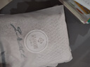 洁丽雅（Grace）7A级抗菌毛巾纯棉吸水绣花素色柔软洁面巾擦脸巾单条装 兰色 实拍图