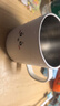 无印良品（MUJI）不锈钢双层马克杯 大容量男女办公学生水杯茶杯咖啡杯 白色 380ml 实拍图