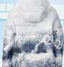 雪中飞童装儿童轻薄羽绒服男童新款中大童女童薄款外套冬 冰山雪地 170 实拍图