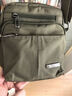 酷奇袋鼠2025春夏新款潮男士迷你小包包防水尼龙牛津帆布单肩斜跨休闲背包 军绿色 实拍图