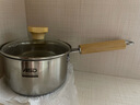 爱仕达（ASD）奶锅316L不锈钢16CM加厚复底辅食锅小锅电磁炉燃气通用NS16B13WG 实拍图
