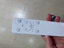 OPPLE风扇灯吊扇灯六档调风LED照明低噪音北欧餐厅卧室吊灯灯具冰风白 实拍图