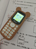 皓轩迷你学生手机戒网瘾机男女款全网通儿童初高中生只接打电话老人机 熊掌棕【手机壳/挂线】 移动4G 【32GB内存】 实拍图