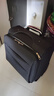 袋鼠（KANGAROO）小型轻便行李箱高铁飞机登机专用牛津布箱子拉杆箱商务旅行箱男士 黑色 （耐磨牛津布+前双开盖） 14英寸 （可登机箱免托运） 实拍图
