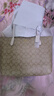 蔻驰（COACH）奢侈品TOTE女包单肩拉链托特包4455【品牌授权】送女友老婆礼物 实拍图