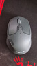 罗技（Logitech）M720无线蓝牙鼠标 办公鼠标 蓝牙优联双模无线鼠标Mac ipad鼠标 大手人体工学多设备自定义按键 舒适手感 黑色 实拍图