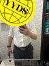 京东京造【奢华200支】衬衫男白衬衫长袖衬衣外套高端送男友礼物 蓝色40 实拍图