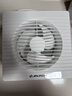 金羚（JINLING） 金羚(JINLING)排气扇厕所抽风机卫生间换气扇墙壁窗式排风扇静音 薄款8寸【含配件】开孔18~19cm 实拍图