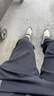 JEANSWEST LIFE真维斯夏季冰感直筒休闲裤男轻薄透气男士运动裤潮男街头户外长裤 实拍图