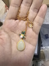 唐后正品天然玉石吊坠项链女新中式古风纯银旗袍520情人节送老婆礼物 实拍图