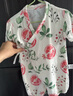 babylove婴儿连体衣夏季竹棉山茶纱布和尚服新生儿宝宝衣服薄款透气哈衣 实拍图
