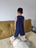 乔丹男童篮球套装儿童全码夏运动两件套小孩训练服 宇宙蓝/宇宙蓝 130 实拍图