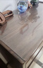 京东京造 2mm加厚无色 茶几桌布防水食品级透明PVC软玻璃餐桌垫 60*120cm 实拍图