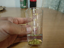 青苹果二两白酒杯 水晶玻璃加厚带2两刻度 观山杯金山底2两杯6只装 实拍图