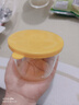 网红咸菜碗玻璃密封罐加厚酱菜盒冰箱保鲜罐小菜泡菜罐分装盒 三只随机装 3个 180ml 实拍图