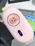 地球往事蜡笔小新暖宫腰带大姨妈神器缓解痛经暖宝宝暖肚子腰部按摩仪生日情人节七夕礼物送女友送老婆 蜡笔小新粉色丨热敷按摩丨I1800毫安 实拍图