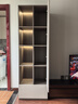 全友家居 简约风客厅收纳储物立柜开放式书柜展示边柜落地柜子 实拍图